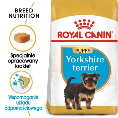 ROYAL CANIN Yorkshire Terrier Puppy karma sucha dla szczeniąt do 10 miesiąca, rasy yorkshire terrier