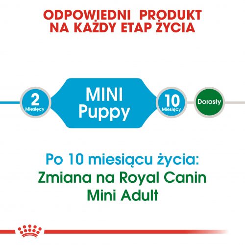 ROYAL CANIN Mini Puppy karma sucha dla szczeniąt, od 2 do 10 miesiąca życia, ras małych