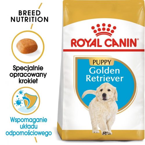 ROYAL CANIN Golden Retriever Puppy karma sucha dla szczeniąt do 15 miesiąca, rasy golden retriever