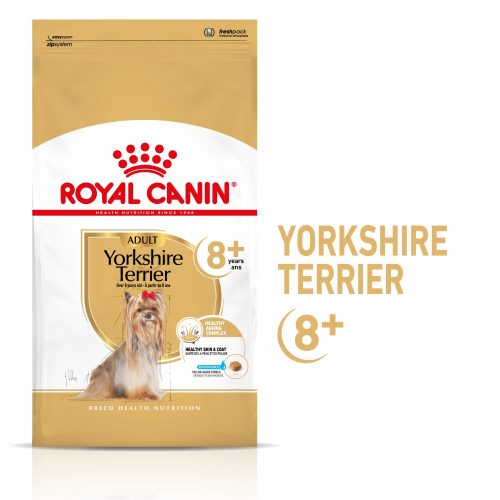 ROYAL CANIN Yorkshire Terrier Ageing +8 karma sucha dla psów dojrzałych powyżej 8 roku życia, rasy yorkshire terrier